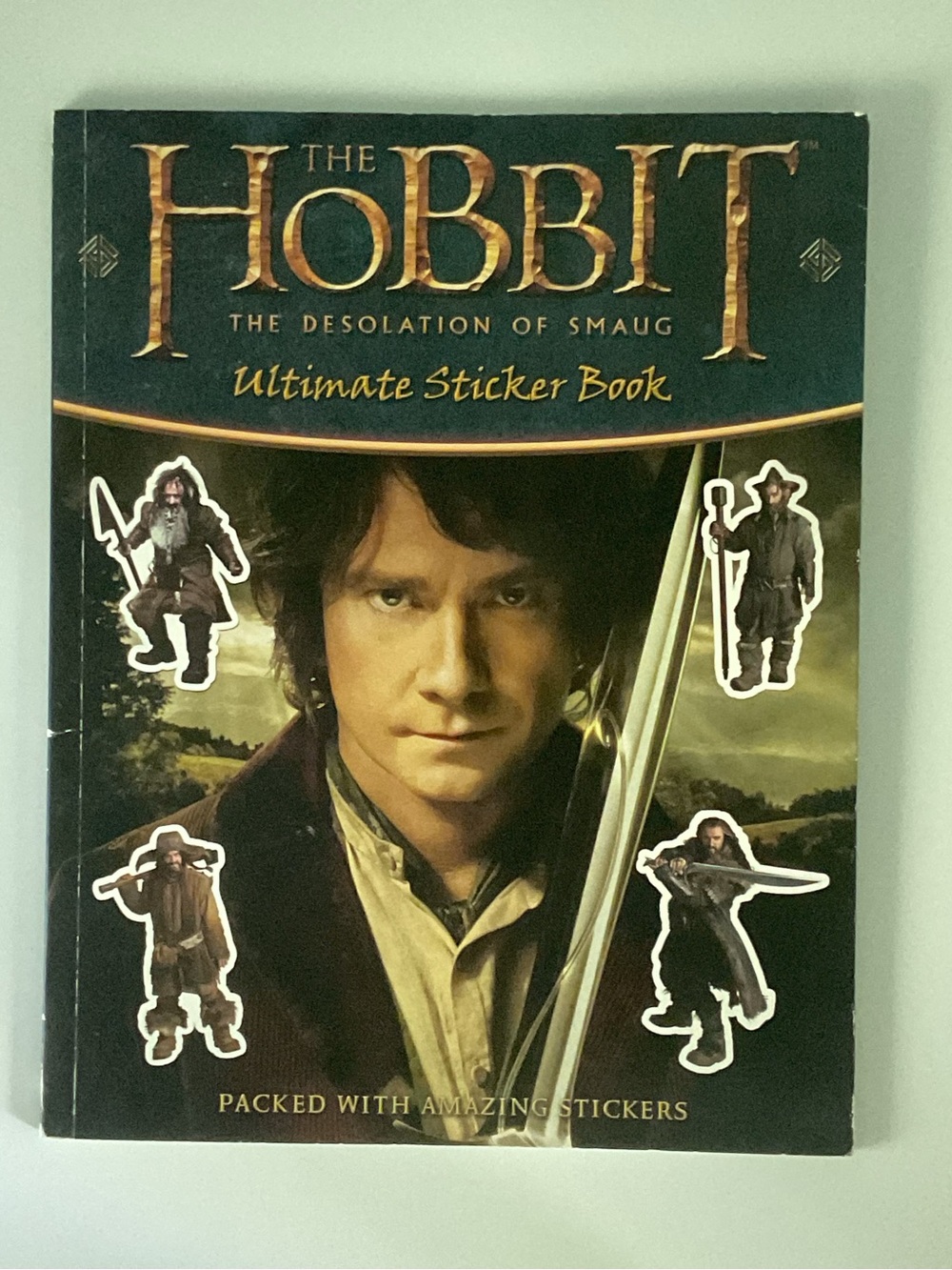 The Hobbit: A The Desolation of Smaug Ultimate Sticker Book - Green Cover